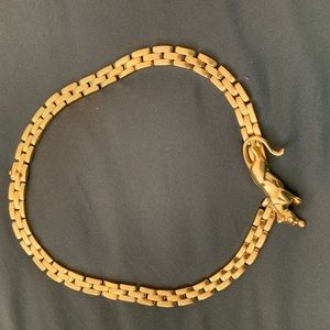 ❌SOLD❌Cartier Maillon de Panthere 3 row necklace